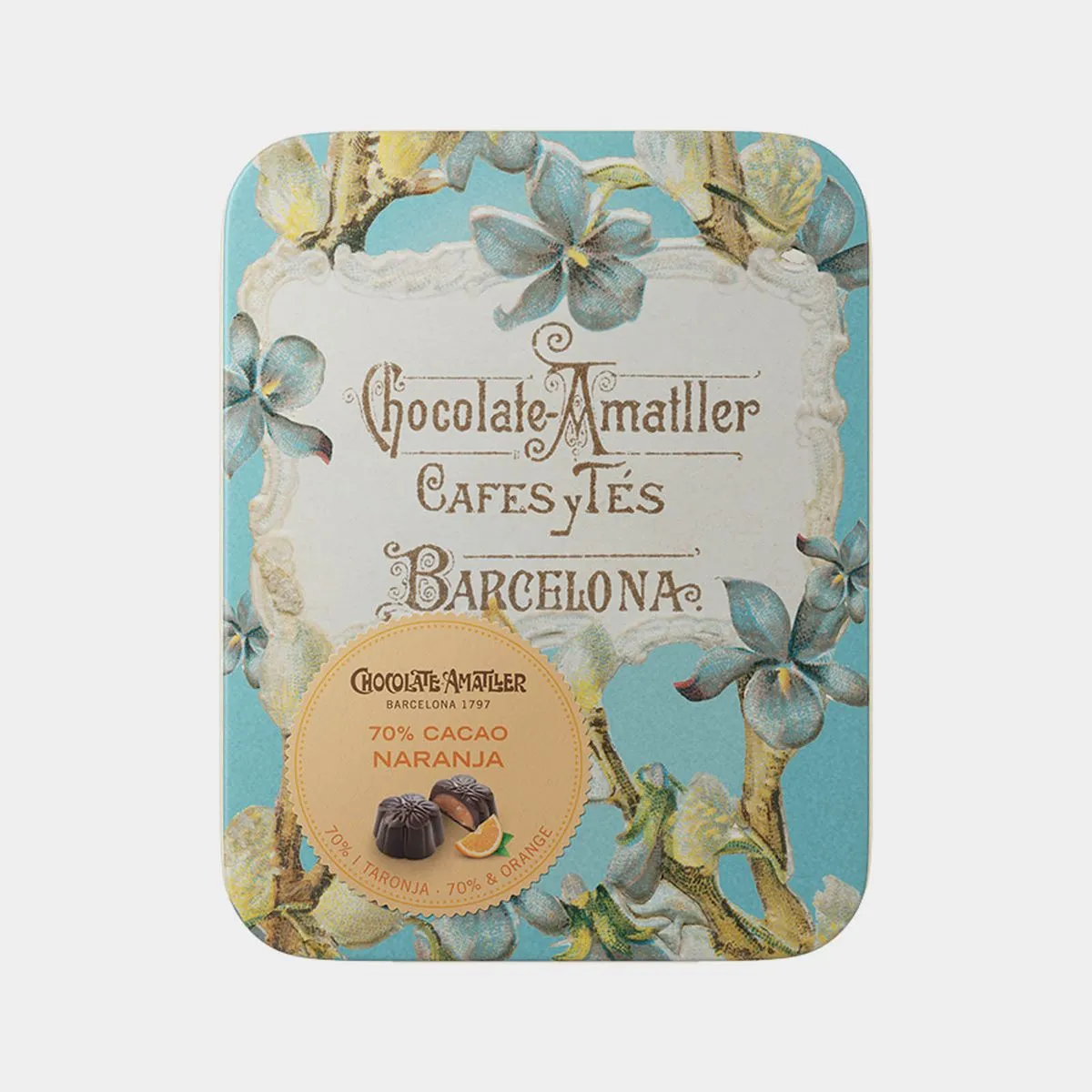 Bombones Flores con Naranja Lata 72g - Imagen 2